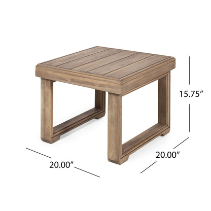 Set da chat in legno di acacia Westchester di Christopher Knight Home