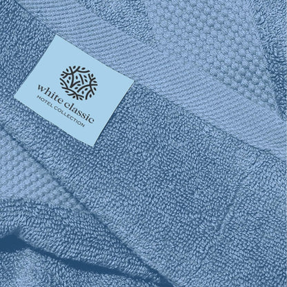 Asciugamano in cotone di lusso classico bianco 16x30 - Set di 6