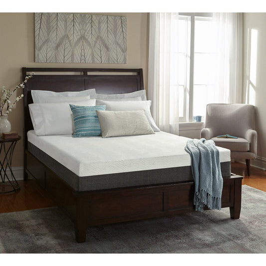 Materasso ortopedico in memory foam White by Sarah Peyton da 10 pollici per letto singolo