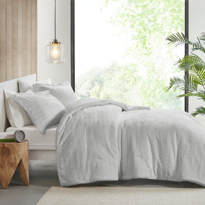 Set copripiumino Whitney Plush to Sherpa di Madison Park