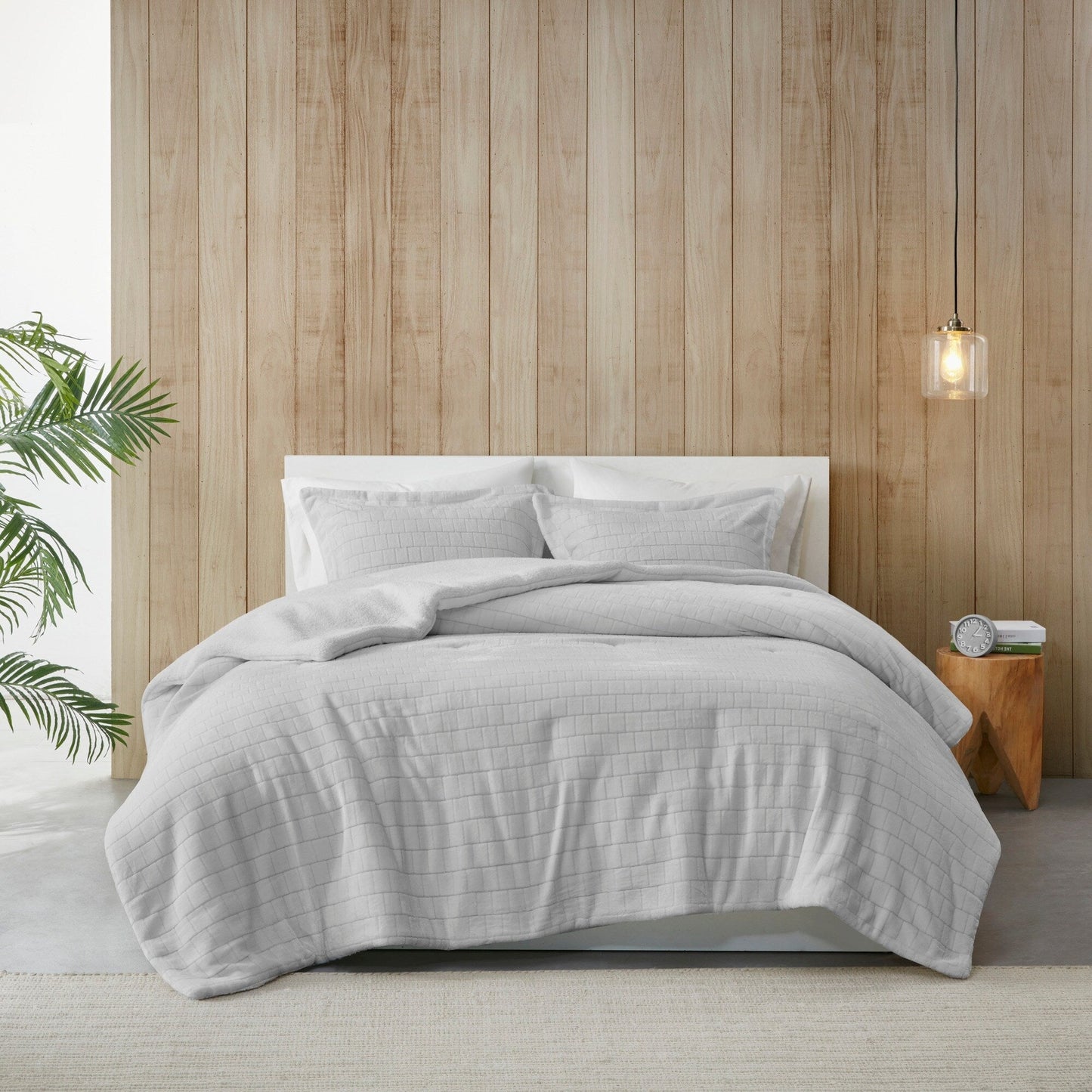 Set copripiumino Whitney Plush to Sherpa di Madison Park