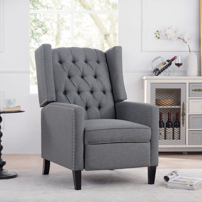 Poltrona reclinabile manuale larga - 34,45 x 27,16 x 40,55