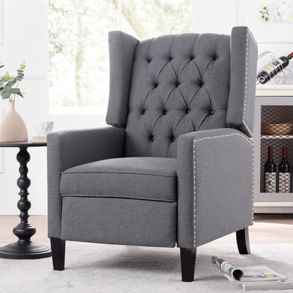 Poltrona reclinabile manuale larga - 34,45 x 27,16 x 40,55