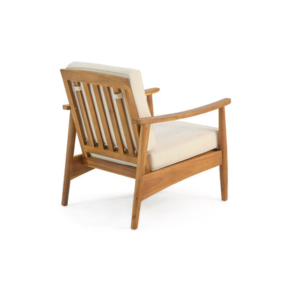 Poltrona Willowbrook Wood Club (set di 2) di Christopher Knight Home