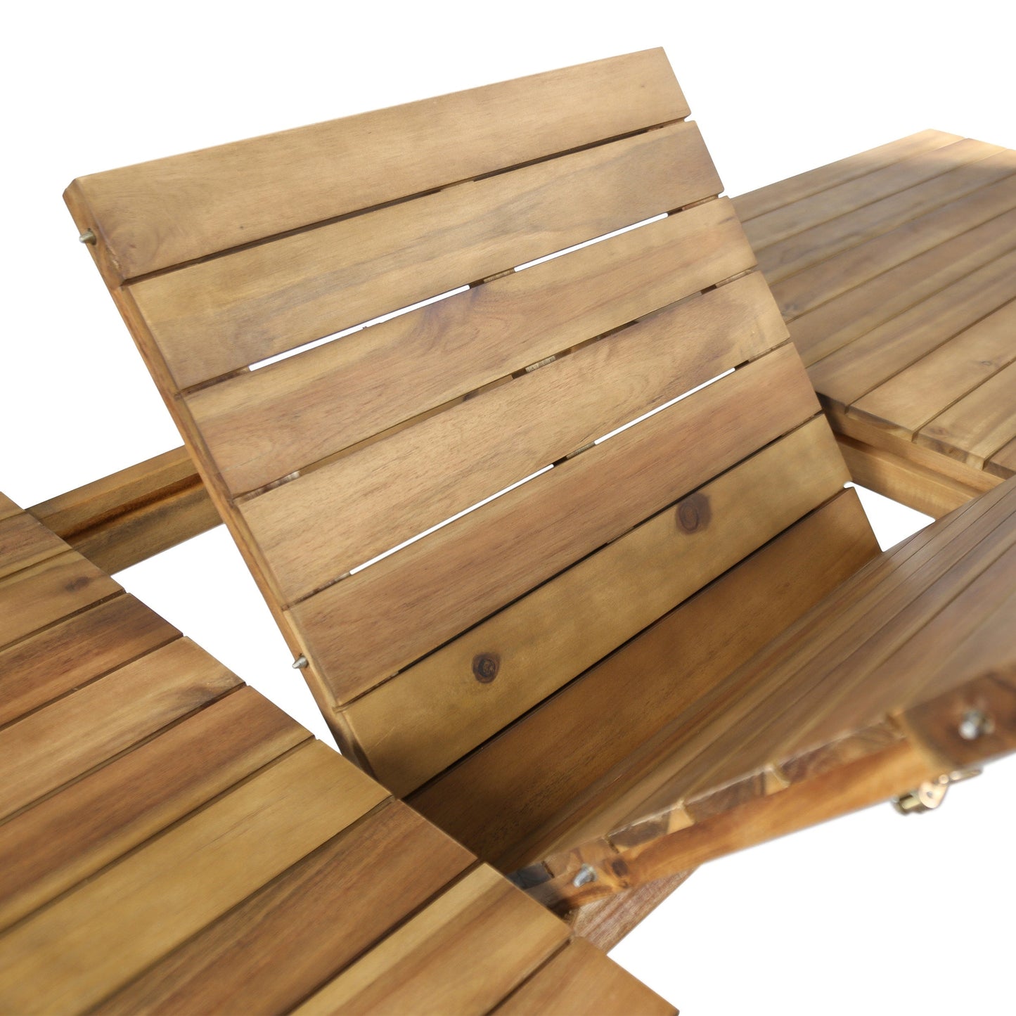 Set da pranzo rettangolare espandibile in legno per esterni Wilson di Christopher Knight Home
