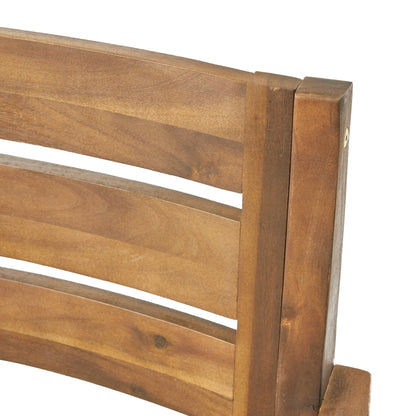 Set da pranzo rettangolare espandibile in legno per esterni Wilson di Christopher Knight Home