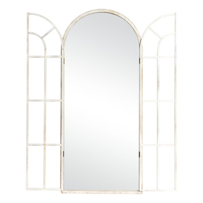 Specchio per finestra in legno ad arco 71'' L*31'' W