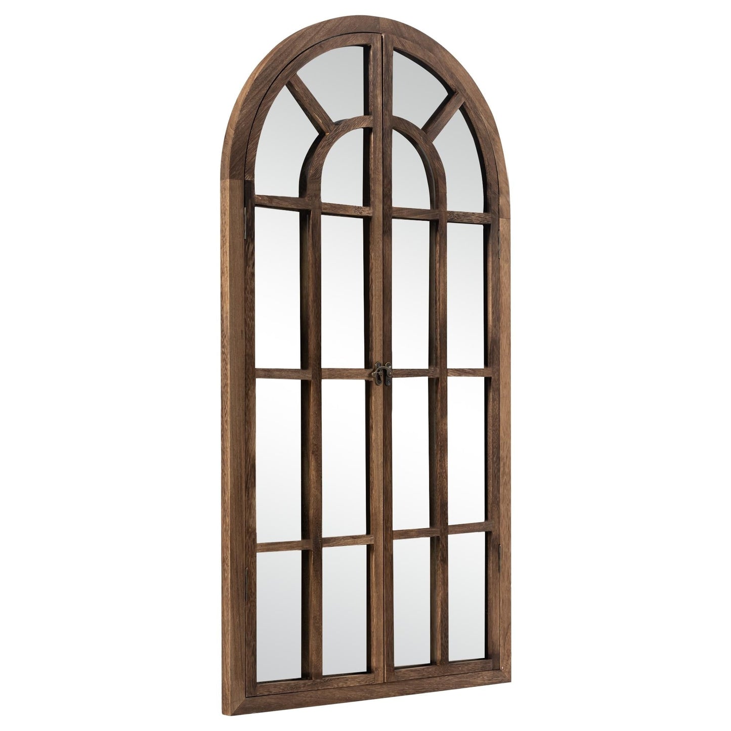 Specchio per finestra in legno ad arco 71'' L*31'' W