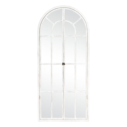 Specchio per finestra in legno ad arco 71'' L*31'' W