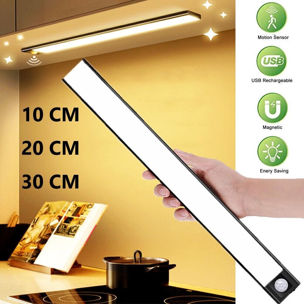 Striscia luminosa a LED con sensore di movimento wireless