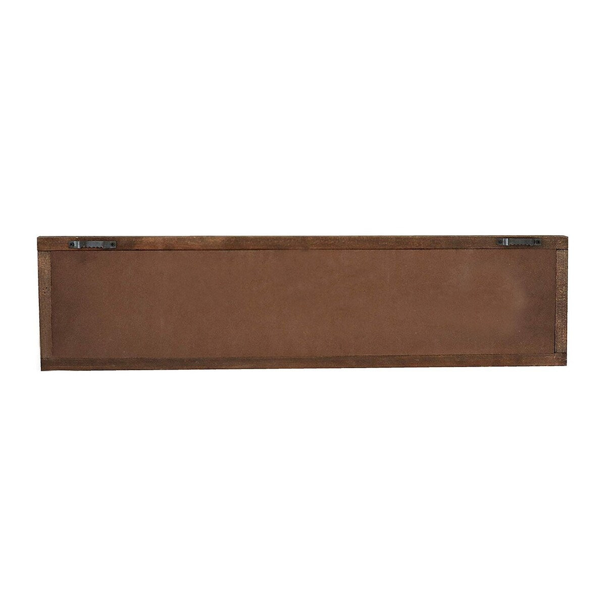 Decorazione da parete con cornice in legno e citazioni
