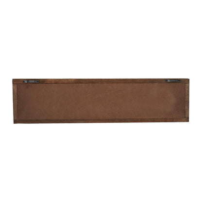 Decorazione da parete con cornice in legno e citazioni