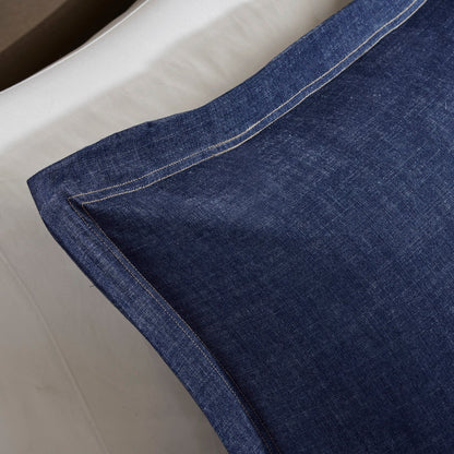 Set di piumoni in denim oversize e imbottito Woolrich Perry Blue