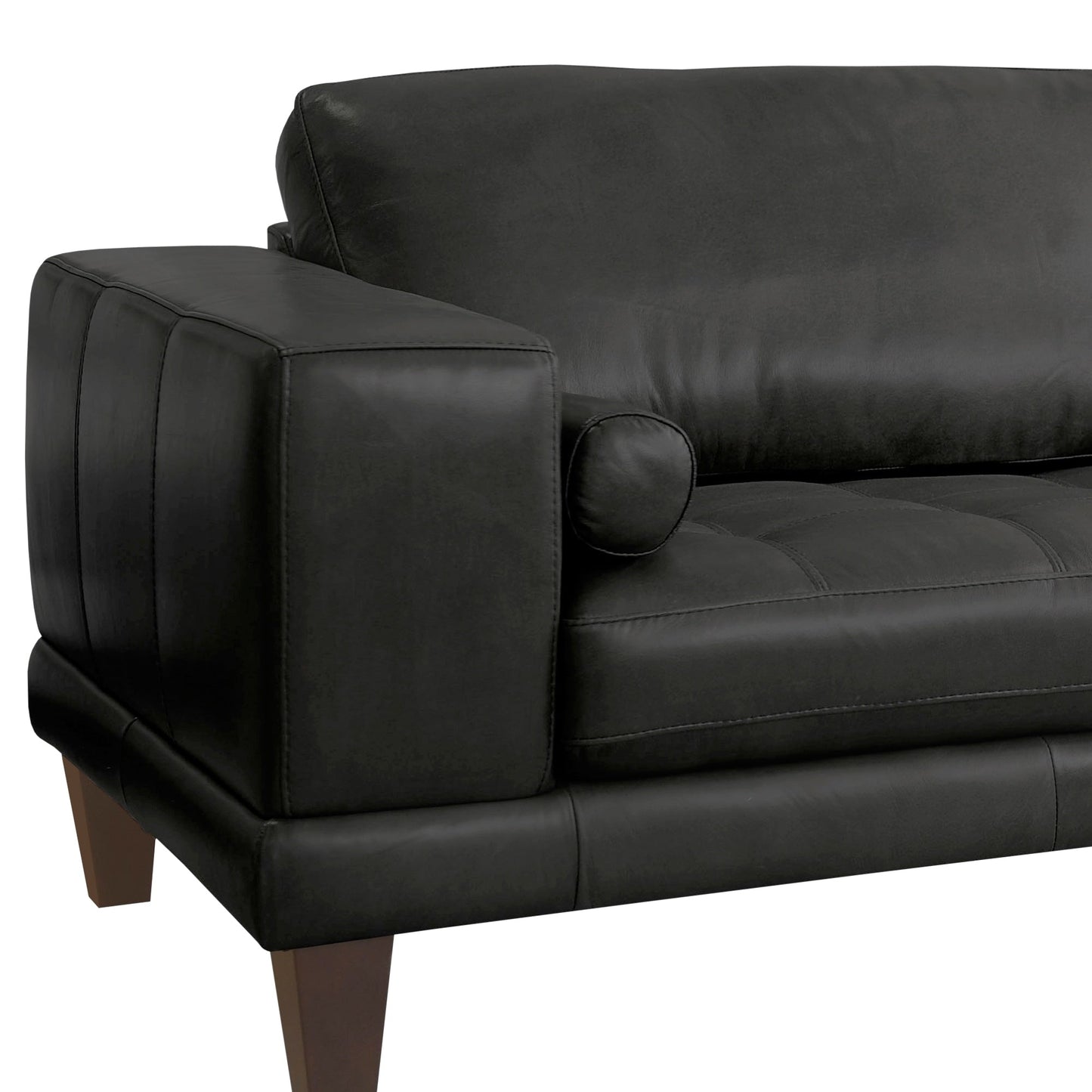 Divano moderno in vera pelle Wynne