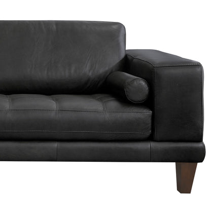 Divano moderno in vera pelle Wynne