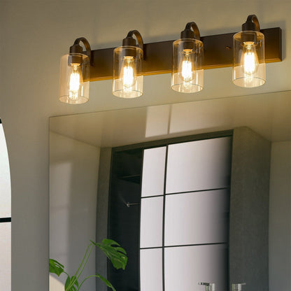 Lampadari per il mobiletto del bagno - Lampada da parete in stile rustico per il bagno