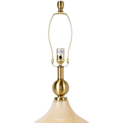 Lampada da tavolo in vetro dipinto a forma di zucca Zayaan