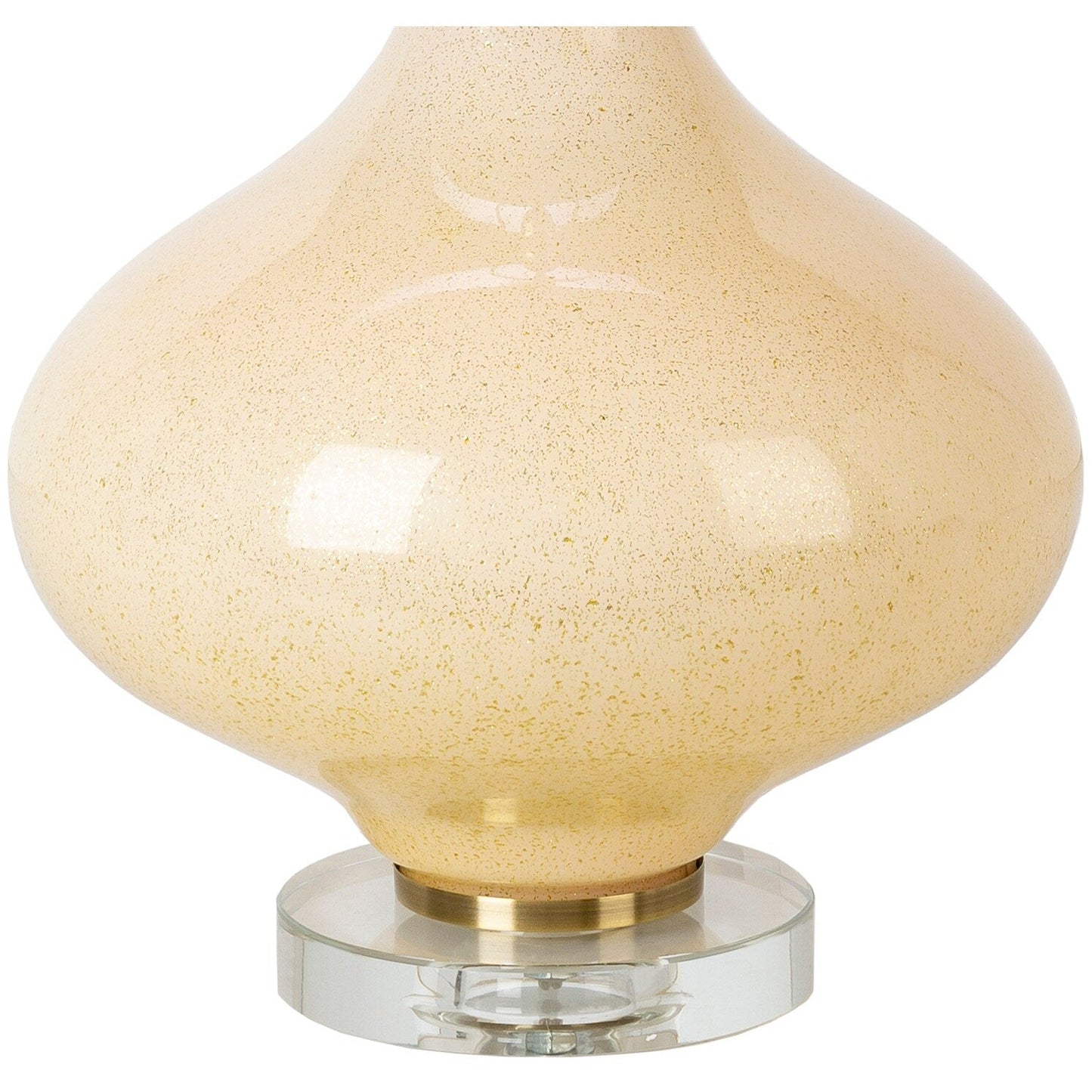 Lampada da tavolo in vetro dipinto a forma di zucca Zayaan