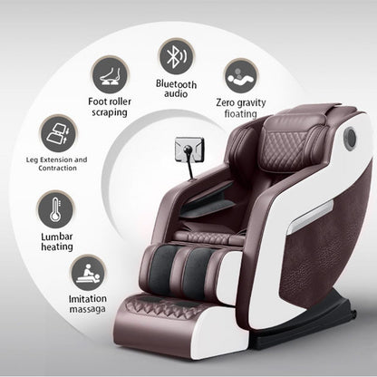 Poltrona reclinabile massaggiante Zero-Gravity con audio Bluetooth
