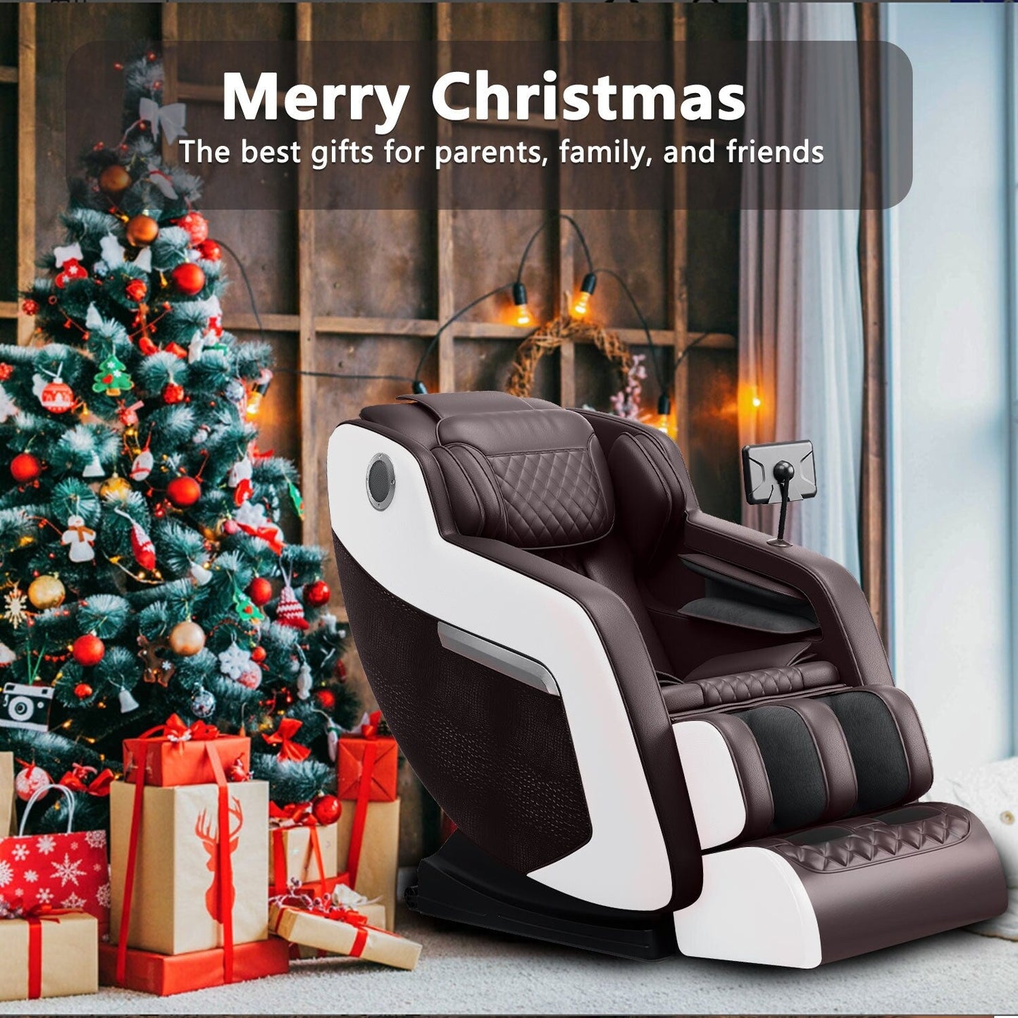 Poltrona reclinabile massaggiante Zero-Gravity con audio Bluetooth