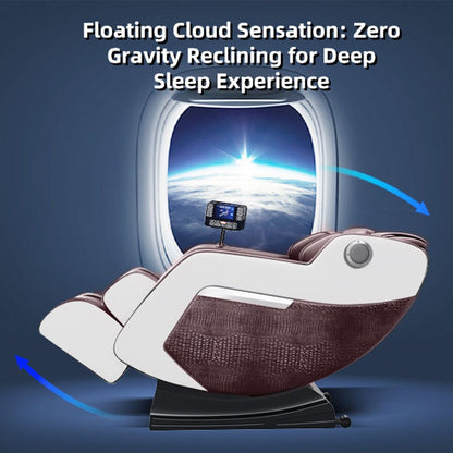 Poltrona reclinabile massaggiante Zero-Gravity con audio Bluetooth