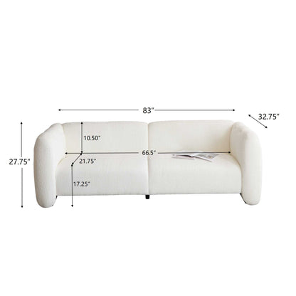 Christopher Knight Home - Divano a 3 posti Tonson 83 Wave Design