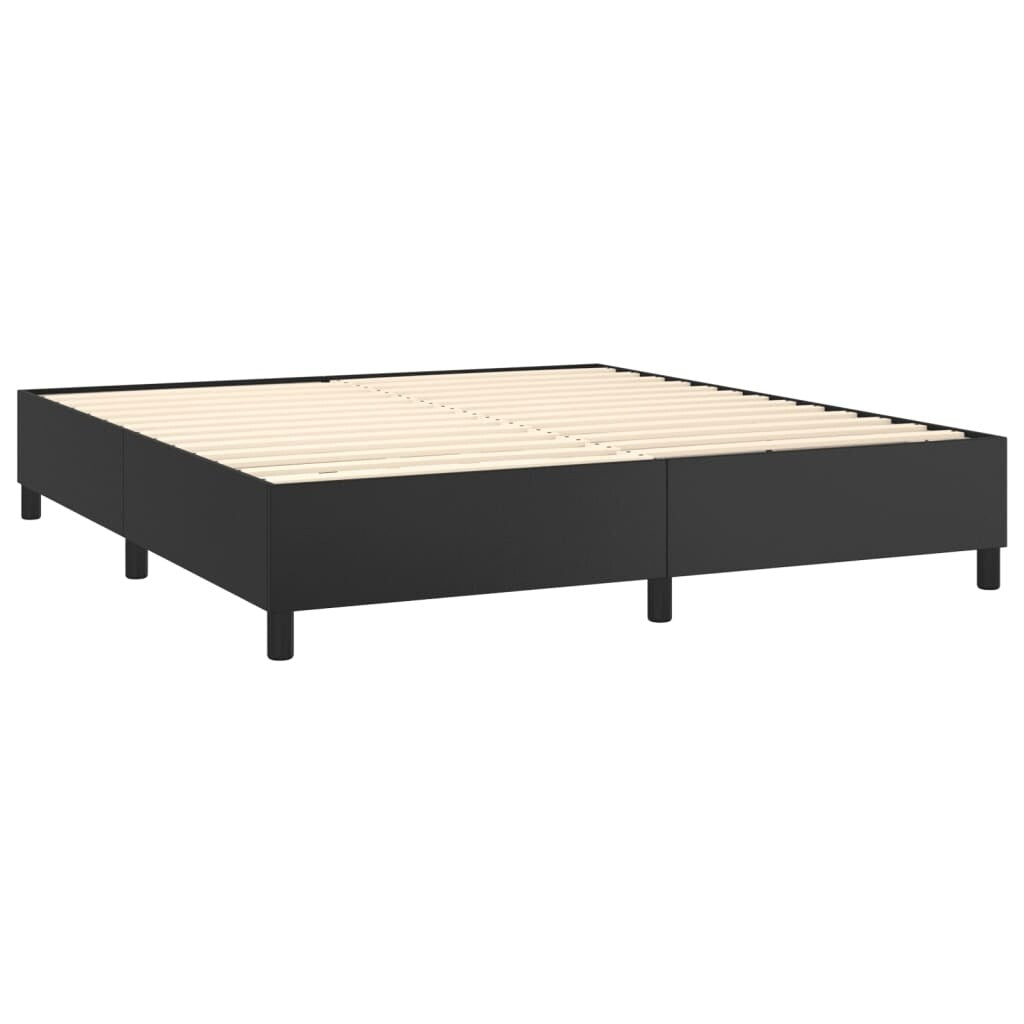 vidaXL Struttura Letto Box Spring con Materasso per Camera da Letto in Similpelle