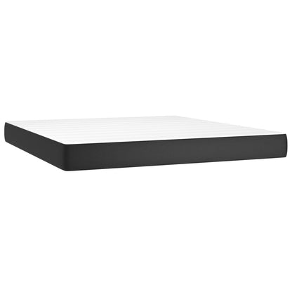 vidaXL Struttura Letto Box Spring con Materasso per Camera da Letto in Similpelle
