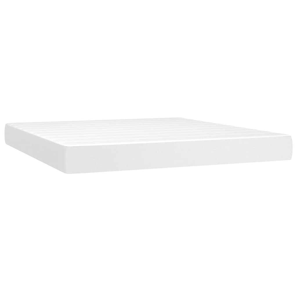 vidaXL Struttura Letto Box Spring con Materasso per Camera da Letto in Similpelle