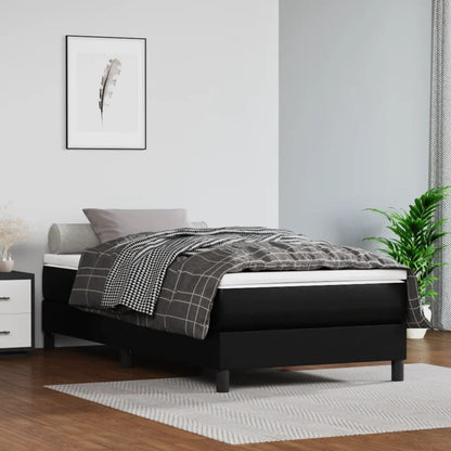 vidaXL Struttura Letto Box Spring con Materasso per Camera da Letto in Similpelle