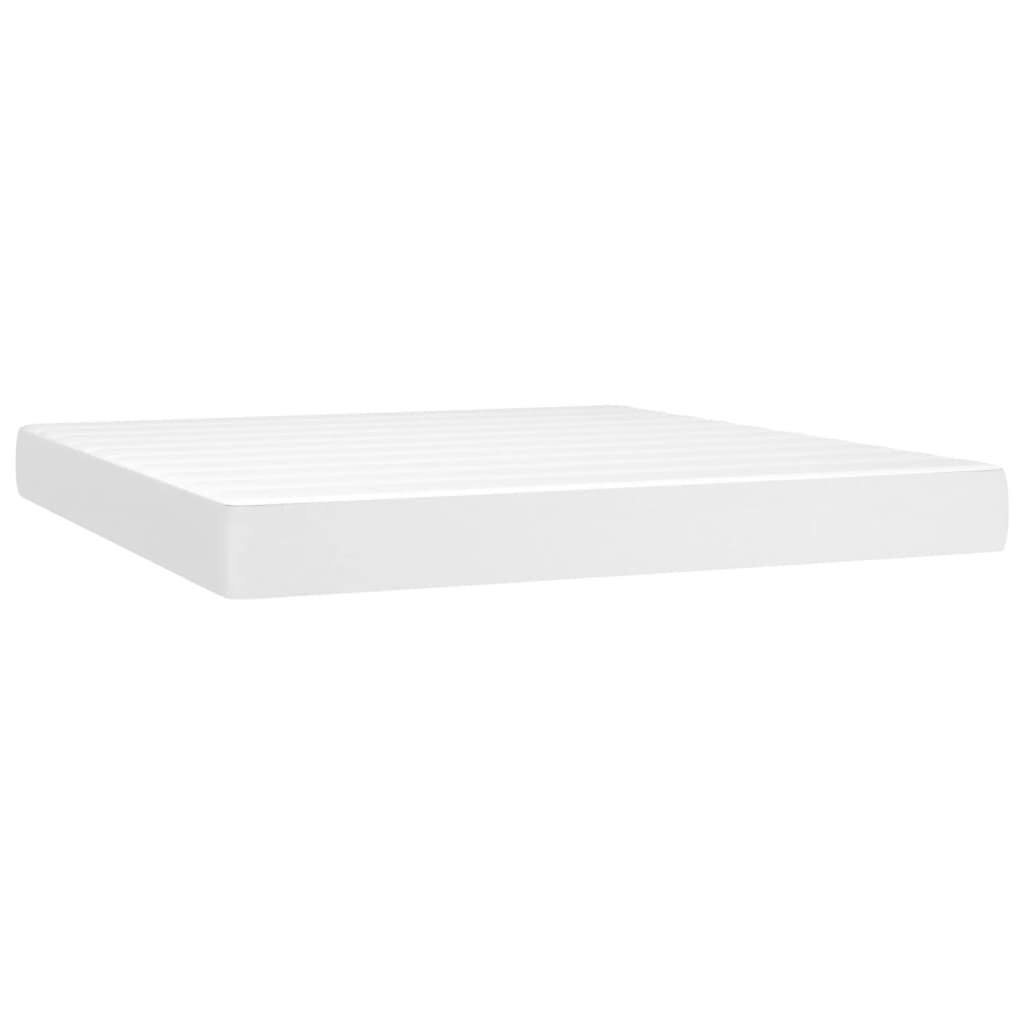 vidaXL Struttura Letto Box Spring con Materasso per Camera da Letto in Similpelle
