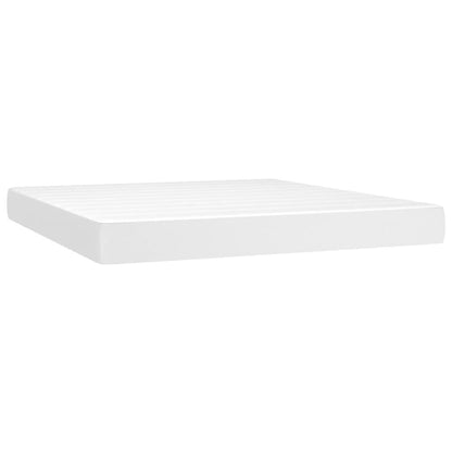 vidaXL Struttura Letto Box Spring con Materasso per Camera da Letto in Similpelle