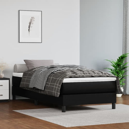 vidaXL Struttura Letto Box Spring con Materasso per Camera da Letto in Similpelle