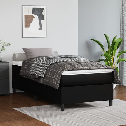 vidaXL Struttura Letto Box Spring con Materasso per Camera da Letto in Similpelle