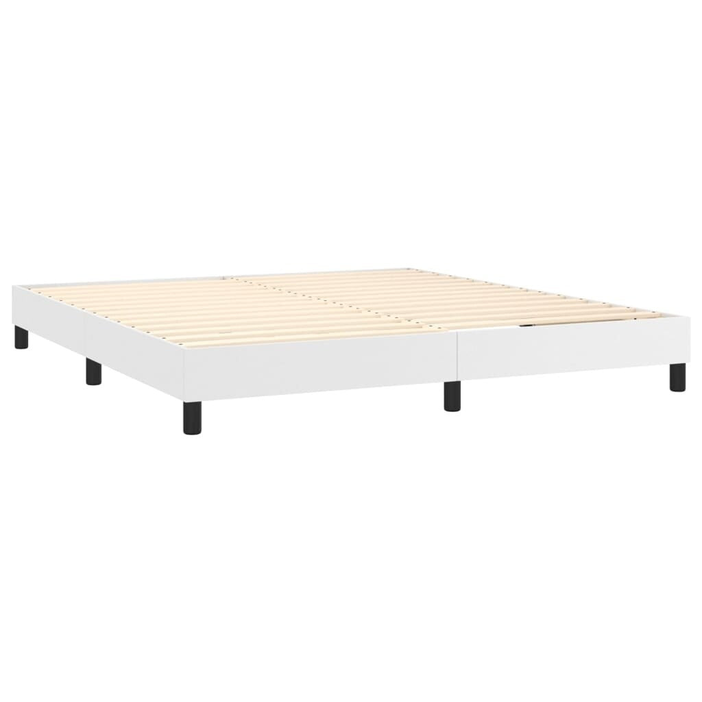 vidaXL Struttura Letto Box Spring con Materasso per Camera da Letto in Similpelle