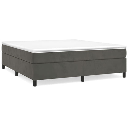 vidaXL Struttura Letto Box Spring Piattaforma Letto con Materasso per Camera da Letto Velluto