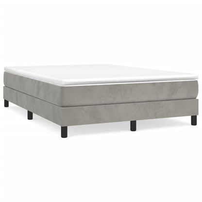 vidaXL Struttura Letto Box Spring Piattaforma Letto con Materasso per Camera da Letto Velluto