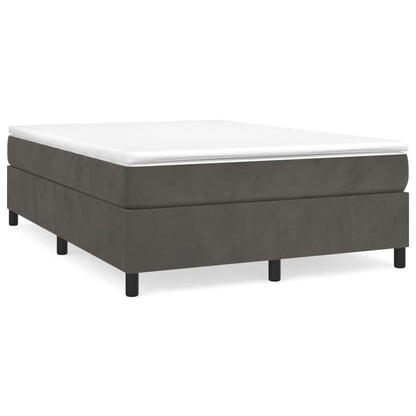 vidaXL Struttura Letto Box Spring Piattaforma Letto con Materasso per Camera da Letto Velluto
