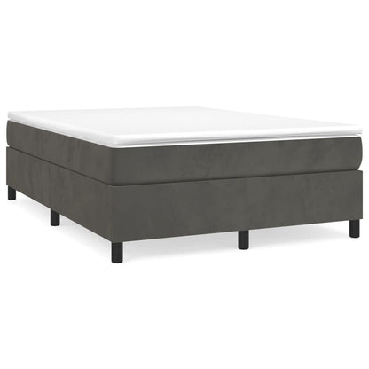 vidaXL Struttura Letto Box Spring Piattaforma Letto con Materasso per Camera da Letto Velluto