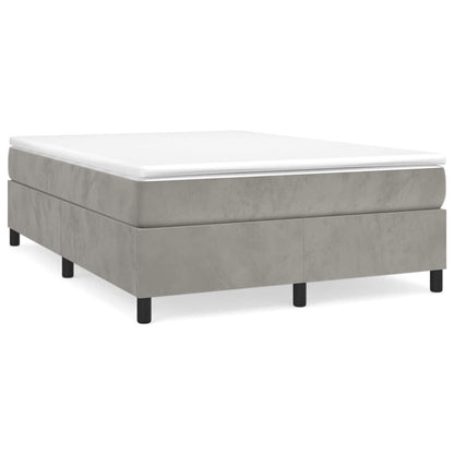 vidaXL Struttura Letto Box Spring Piattaforma Letto con Materasso per Camera da Letto Velluto