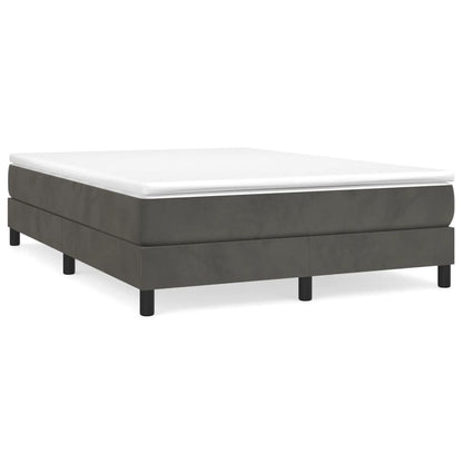 vidaXL Struttura Letto Box Spring Piattaforma Letto con Materasso per Camera da Letto Velluto