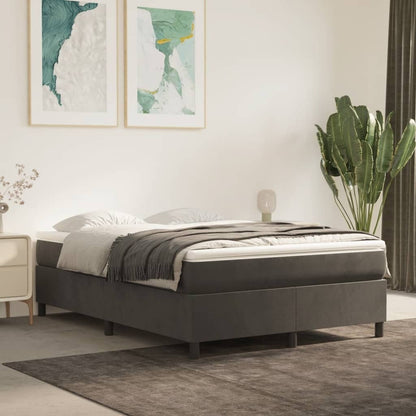 vidaXL Struttura Letto Box Spring Piattaforma Letto con Materasso per Camera da Letto Velluto