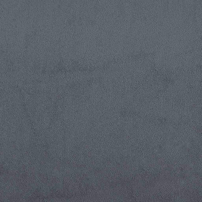 vidaXL Divano letto da pavimento grigio scuro in velluto compatto - 48,0 x 48,0 x 21,7 cm