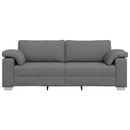 vidaXL Divano Nero/Grigio scuro in metallo - 86,2 x 30,3 x 32,3
